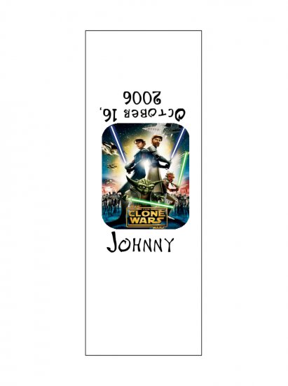 STAR WARS CLONE WARS 30 Birthday Party Candy Bar Wrapper Hershey's Nugget Labels Party Favors