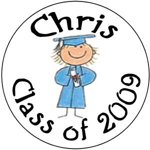 108 GRADUATION Party Favors Hershey's Kiss Labels Chocolate #7