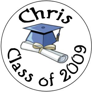 108 GRADUATION Hershey's Kiss Labels Chocolate Party Favors #10