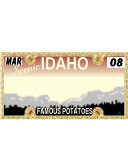 16 IDAHO Lip Balm Chapstick Lip Balm Chap Stick Wrapper party favor label