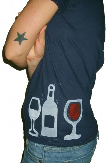 Women's Wine Tee