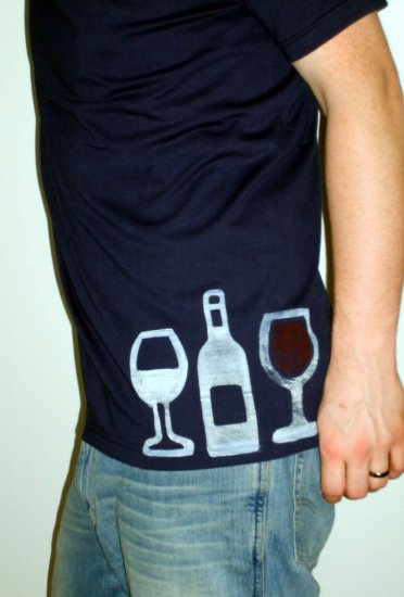 Men's Wine Tee