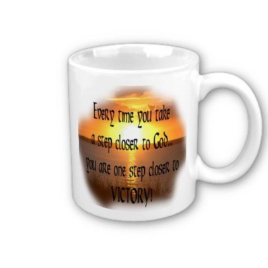Inspirational Religious Saying Coffee Mug Cup