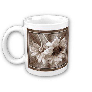 Flowers Daisy Coffee Mug Cup