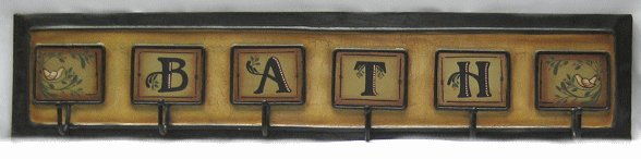 Bath Hook Rack