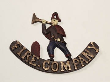 Firemark with Fireman