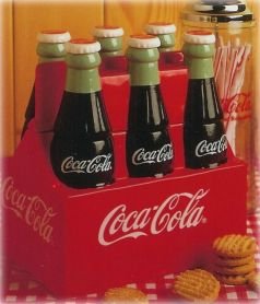 Coca Cola Six Pack Cookie Jar