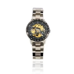 98226G Skeleton Mechanical Automatic Men's Watch (Black)