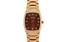 Women's Crystal Dial Bracelet Quartz Watch (Golden)