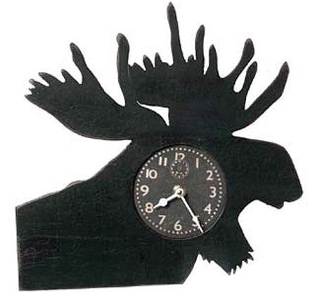 Moose Wood Clock