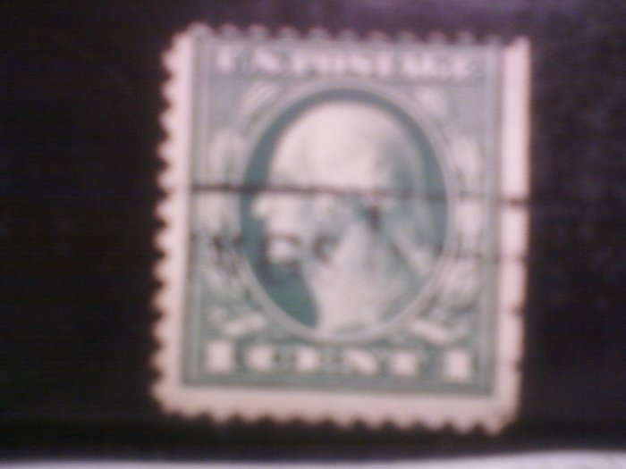 1 cent green washington