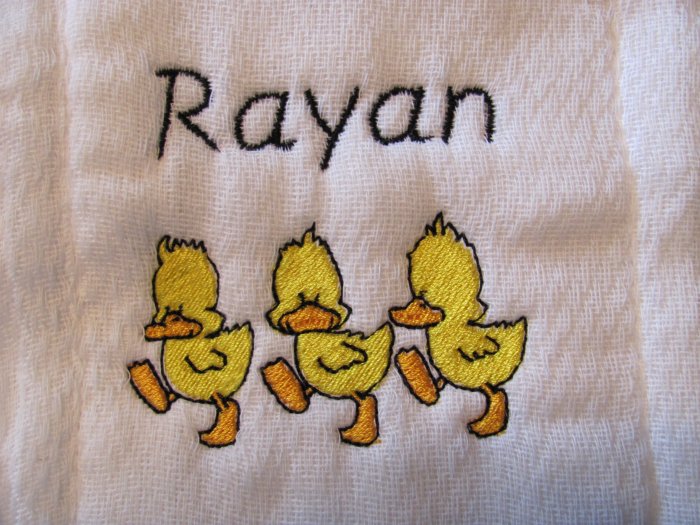 Duck Burp Cloth