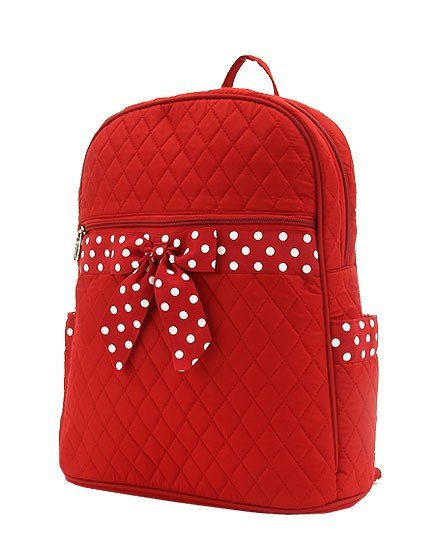 Red & White Backpack