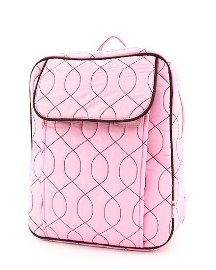 Lt. Pink & Brown Backpack
