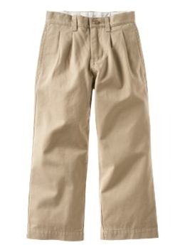 Boy's Khaki Uniform Pants