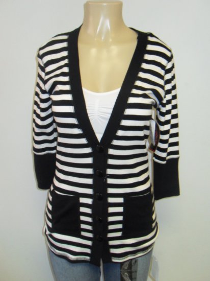 Anxiety - Cardigan - Black/white