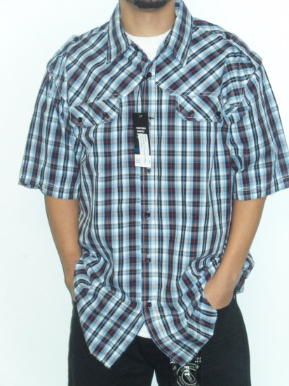 KOMAN - S/S Button Down - White/Blue/Yellow/Red