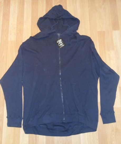 Cotton Heritage - Hooded Thermal - Blue