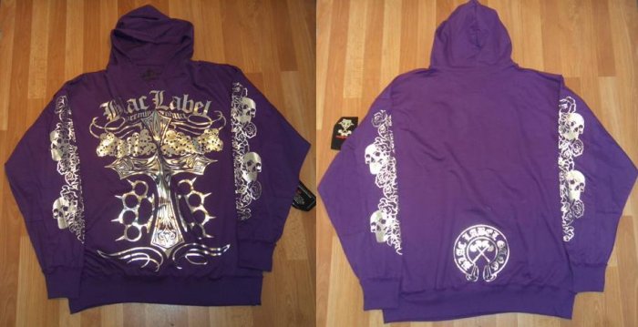 Blac Label - L/S Hoody - Purple