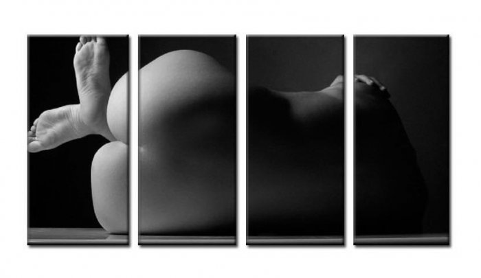 Modern Contemporary oil paintings nude girl painting nude048