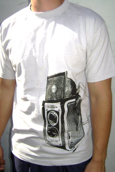 Vintage Twin Lens Camera Shirt Size Small, Medium, Large, XLarge, XXLarge Available