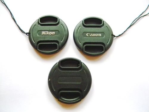lens front cap 52mm 55, 58, 62, 67, 72, 77mm