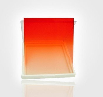 Graduated sunset red Filter for Cokin P series square