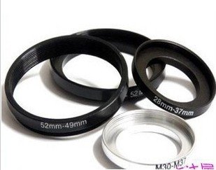 Step down adapter ring- all size 49mm, 46, 43, 37, 34, 30.5, 30, 28, 27mm