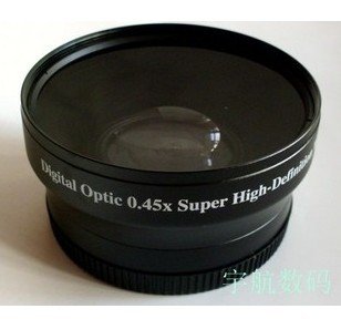 52mm 0.45x WIDE Angle + Macro Conversion LENS 52 0.45