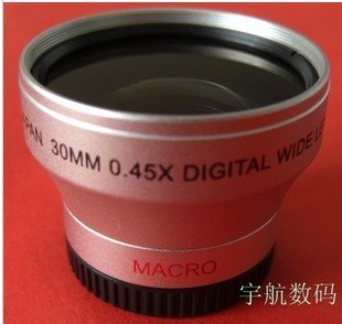 30mm 0.45x WIDE Angle + Macro Conversion LENS 30 0.45