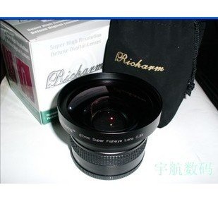 67mm Macro 0.3x Wide FISH EYE Fisheye LENS 67 mm canon nikon etc.