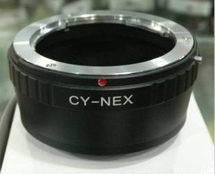 Adapter for Contax Yashica CY Lens to SONY NEX NEX-5 NEX-3 NEX5 NEX3 E Mount camera