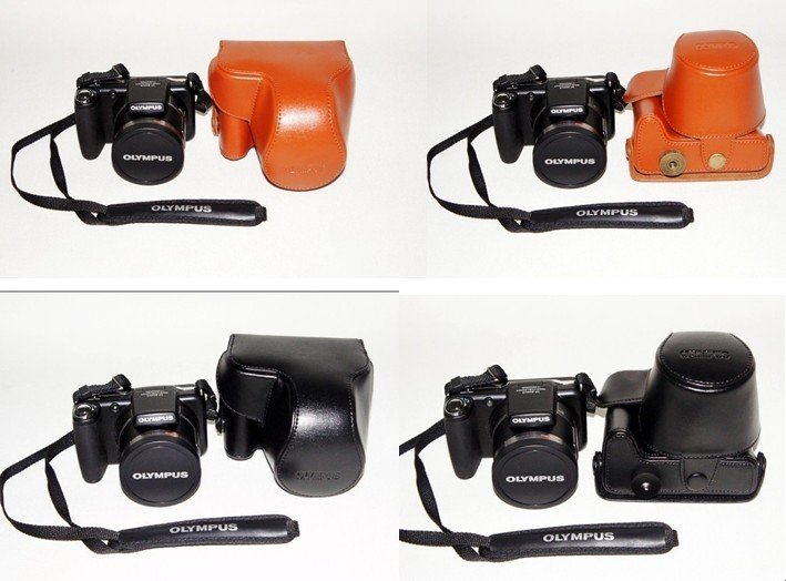 leather case bag for Olympus SP-800UZ SP800UZ camera