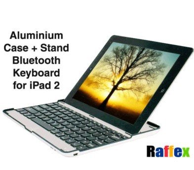 iPad 2 Aluminum Bluetooth Keyboard Case 2th Generation