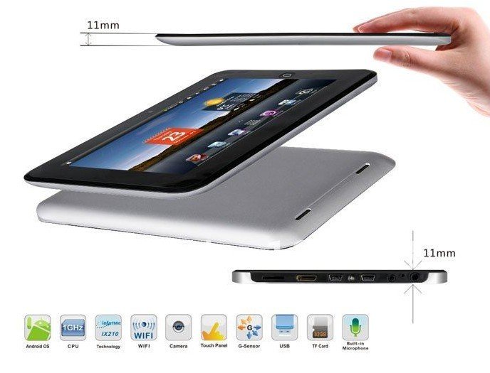 7" Superpad i7 InfoTM IMAP X210 1.0 GHz Android 2.2 Tablet PC ePad SUPER SLIM
