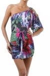 Kimono Sleeve Mini Dress Small
