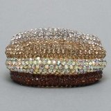 Topaz Crystal Hinged Bracelet