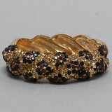 Leopard Crystal Bangle