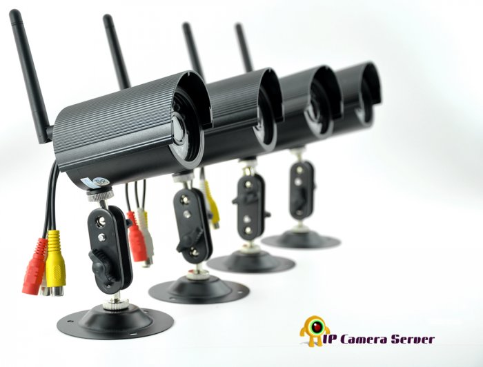Nightvision Camera Server with 4 Wireless Cameras CVLM-I80