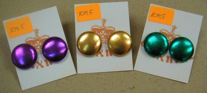Shiny Buttons Studs
