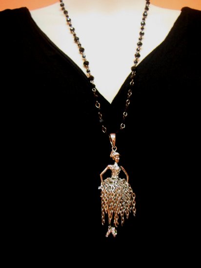 Dancing Girl Necklace