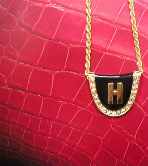 Harry Potter's Hogsworth Gold Necklace