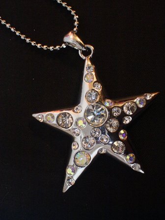 Jojo Shock Star Silver Necklace