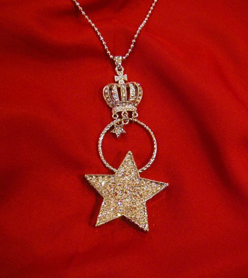 Kay Vu Kay StarCrown Silver Necklace