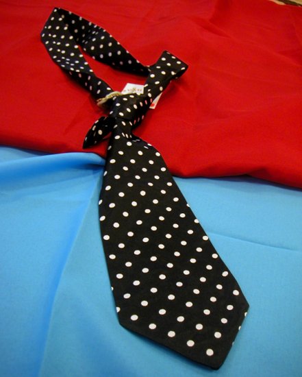 Ash Kutch Short Polka Dot Tie