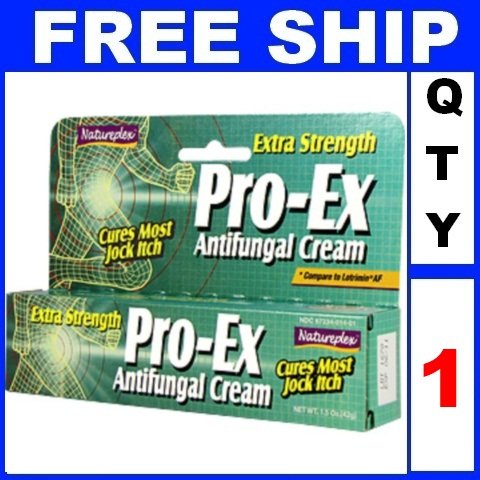 NEW 1 Tube NATUREPLEX PRO-EX CLOTRIMAZOLE Athletes Foot Jock Antifungal Cream 2015 (1.25oz/tube)