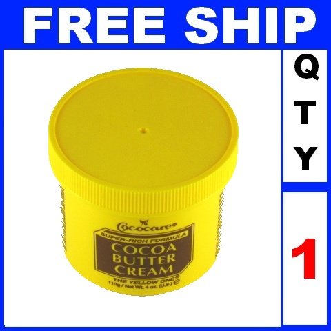 NEW 1 Jar COCOCARE COCOA BUTTER Cream (4oz/Jar)