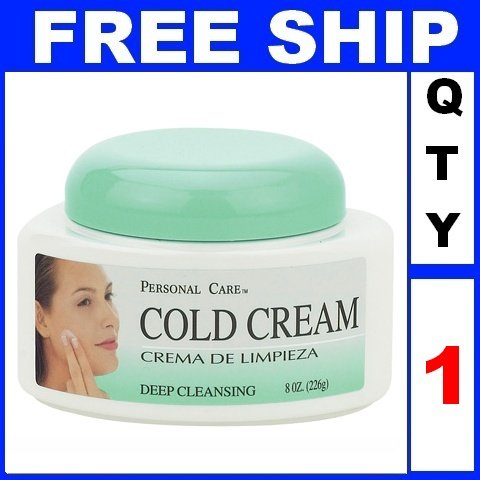 NEW 1 Jar PERSONAL CARE CARE COLD Cream Deep Cleaning Exp 2012 (8oz/Jar)