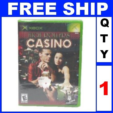 NEW 1 CASINO HIGH ROLLERS compatible Xbox & Xbox 360 Game (game only)