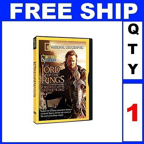 NEW 1 DVD LORD OF THE RING Beyond The Movie National Geographic